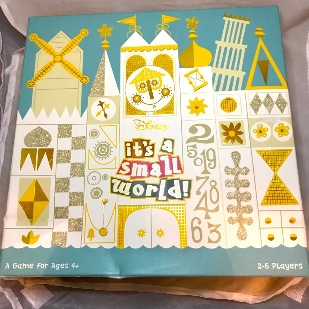 It's a Small World Disney Funko Board Game Toy Toys USED complete